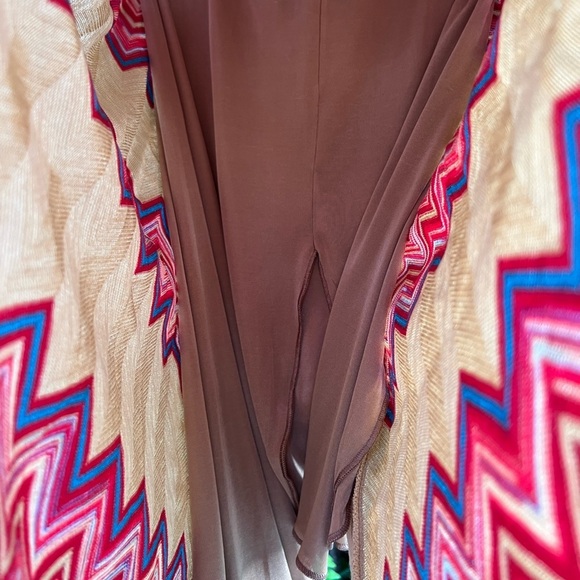 90s Missoni Chevron Striped Knit Skirt | Wool Blend | Made in Italy - Picture 11 of 12